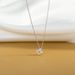S925 Sterling Silver Necklace Female Lucky Clover Plated 14K Gold Super Flash Four Leaf Clover Advanced Pendant Necklace_ipsvogv.com