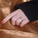Women's Jewelry Fashion All Match Niche Light Luxury 925 Sterling Silver Square Diamond Zircon Ring Ring Pinky Ring_ipsvogv.com