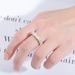 New Square Zircon Ring Real Gold Electroplating Hip Hop Simple Ring Jewelry Bling-Bling_ipsvogv.com