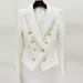 Women's New Style Star Fashion Fringed Tweed Slim Blazer_ipsvogv.com
