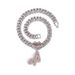 Elegant Full 26 Alphabet Hip-Hop Alloy Necklace Lip Pendant Chain Jewelry Gift_ipsvogv.com