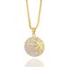 Hip hop jewelry gold diamond basketball pendant necklace men's personality sports fashion accessories_ipsvogv.com