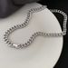 Hip Hop Cuban Chain Not Fade Titanium Steel Necklace Men's Women's Collarbone Chain Ins European And American Street Sweater Chain Accessories Tide_ipsvogv.com
