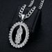 New Hip-Hop Accessories Titanium Steel Gold-Plated Diamond-Studded Virgin Mary Pendant Necklace_ipsvogv.com