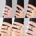 Men’s Jewelry Set Fashion Full Diamond Cuban Ring High End Trendy Fashion Men's Ring Zircon Ring Exclusive Ring_ipsvogv.com
