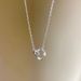New Mobius double ring necklace female light luxury high end niche girlfriend girlfriend gift Valentine's Day clavicle necklace female_ipsvogv.com