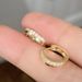 Cao Shi Edition Korean Super Flash Fashion Micro Inlaid Ear Buckle Light Luxury High Grade Exquisite and Versatile Small_ipsvogv.com