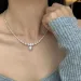 Designer Women Choker New Party Wedding Gift Brand Pearl Necklace Gold Plated High Sense Jewelry_ipsvogv.com