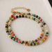 Colorful Bead Light Luxury, Niche Temperament, Fashionable Collarbone Chain, Women's Necklace, 2024 Internet Famous_ipsvogv.com