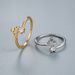 Spot Popular Diamond Crown Ring Zircon CZ Star Female Index Finger Ring Opening Adjustable Jewelry_ipsvogv.com