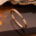 Titanium Steel Bracelet Female Roman Numeral Simple Personality Fashion Men's And Women's Same Pair Bracelet_ipsvogv.com