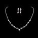 Simple Fashion Jewelry Set Bridal Necklace Temperament Jewelry 425 Earrings Fashionable And Versatile_ipsvogv.com