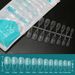 120pcs False Nails Acrylic Press on Nails Coffin Artificial Nails Clear/Semi-matte Tips for Extension Manicure Tool_ipsvogv.com