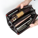 Men's Wallet New Business And Leisure Large Capacity Handbag Litchi Pattern Zipper Handbag_ipsvogv.com