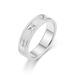 High End Temperament Maple Leaf Carved Fashionable Couple Ring, Korean Version Light Luxury Hand Jewelry_ipsvogv.com