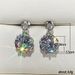 Cao Shi's New Fashion Trend Flash Diamond Zircon Female Style Flower Earrings Accessories_ipsvogv.com