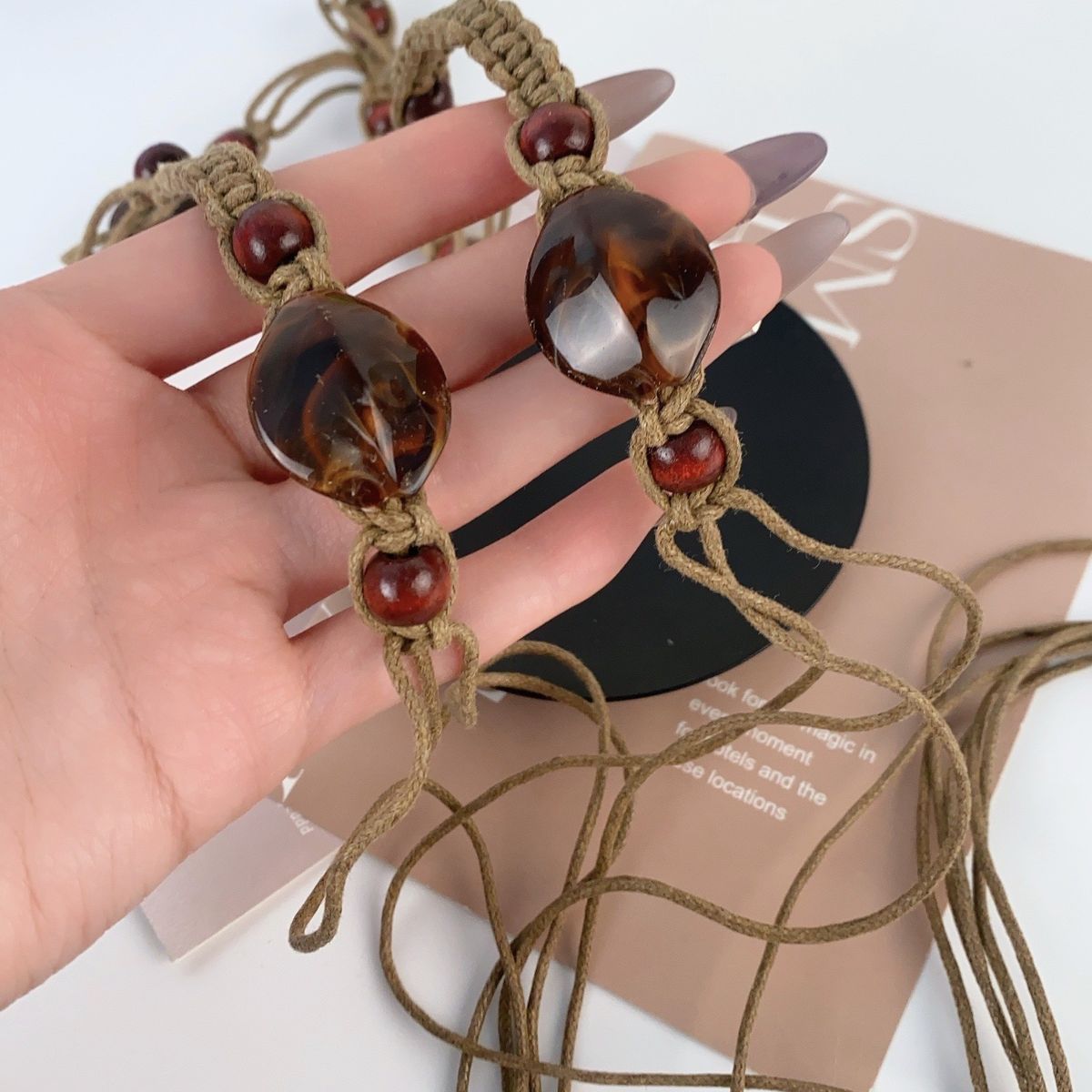 Ethnic Style Handmade Woven Belt Women's Dress Butterfly Waist Chain Versatile Personality Bohemian Y2k_ipsvogv.com