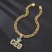 New hip-hop CEO letter necklace exaggerated design trendy alloy diamond English alphabet necklace_ipsvogv.com