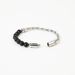 Men's Tiger Eye Stone Stainless Twist Chain Dual Color Combination Non-Fading Personality Titanium Steel Bracelet_ipsvogv.com