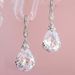Cao Shi'er Jewelry Water Drop Zircon For Women's Simple And Versatile Earrings, Korean Internet Red Earrings_ipsvogv.com