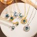 Titanium Steel Planet Starry Sky Colorless Necklace For Women's Fashion, Personalized, Versatile, And High End Collar_ipsvogv.com