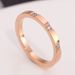 Men And Women's Jewelry Simple Fashion Titanium Steel Ring Three Diamond Index Finger Couple Personality String Diamond Ring Trendy Jewelry_ipsvogv.com