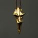 Bronze Antique Faceless Male Skeleton Ghost Necklace With Personalized Street Style Men's Pendant_ipsvogv.com