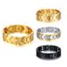 Hot-Selling Men's Square Stone Dominant Germanium Particle Four-in-One Wide Magnetic Therapy Bracelet_ipsvogv.com