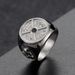 Titanium steel fitness sports men's ring bodybuilding rhino head power ring exercise give up jewelry_ipsvogv.com