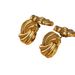 Retro Plated Titanium Steel Fine Polished Twisted Earrings Skirt Decorations_ipsvogv.com