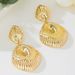 Exaggerated Jewelry Irregular Geometric Metal Stud Personality Creative Earrings For Women_ipsvogv.com