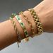 Stainless Zircon High End Niche Bracelet Gold Titanium Steel Plain Ring Hand Jewelry_ipsvogv.com