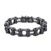 Trendy Men's Versatile Personality Hip-Hop Stainless Steel Japanese And Korean Punk Motorcycle Bicycle Bracelet Couple_ipsvogv.com