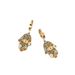 New All-in-one Titanium Steel Leopard Print Oil Drop Process Blue Eye Hollow Earrings For Women, Stainless Steel, Non_ipsvogv.com