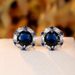 Cao Shi's High-end Fashionable Round Luxurious Zircon Crystal Earrings Women. They Are Versatile And Suitable For Women_ipsvogv.com
