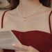 Non Fading Pearl Necklace, Women's French Double Layered Stackable Collarbone Ch, Niche Temperament, High-end Neck_ipsvogv.com