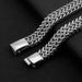 Men's Jewelry Titanium Steel Double Layer Bracelet Personalized Hand Accessories Bracelet Jewelry_ipsvogv.com