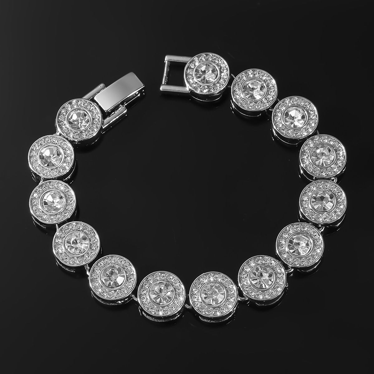 Men's hip-hop design with rock sugar and diamond neckl, street trampoline, rap fashion label accessories, Cuban_ipsvogv.com