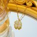 Super Flash Sunflower Zircon Daisy Necklace Women's Simple Exquisite Pendant Clavicle Chain Live Jewelry_ipsvogv.com