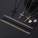 Cross Jewelry Chain Ring Bracelet Necklace 3 Sets_ipsvogv.com