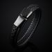 Hot Selling Leather Braided Rope Korean Style Men's Woven Bracelet_ipsvogv.com