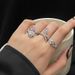 New Product: Super Fairy Princess Pink Zircon Sparkling Diamond Starry Small Star Design Open Light Luxury High End Ring_ipsvogv.com