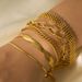 Women's Jewelry Jewelry Accessories Diy Bracelet Gold Stainless Steel Chain Bracelet High End Jewelry_ipsvogv.com