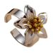 Stainless Steel Flower Ring & Earrings Set - Light Luxury Fashion Jewelry For Women_ipsvogv.com