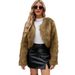 Women's Clothing F0588 fashionable casual women's fur top women's fur short coat Cheng Juan_ipsvogv.com