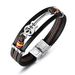 Men's Jewelry Punk Leather Bracelet Men's Guitar Bracelet Multi Layer Braided Bracelet Leather Rope Gift For Boyfriend_ipsvogv.com
