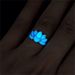 No fading luminous lotus ring yoga energy luminous lotus ring ladies fashion flower shaped ring_ipsvogv.com