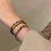 New Chinese Ethnic Star Bead Wasteland Style Accessory, Layered Bracelet, Female Best Friend's Bracelet Gift_ipsvogv.com