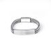 Men's Jewelry Heart Sutra Bracelet Square Front And Back Grinding Bracelet Cuban Chain Magnet Buckle Titanium Steel Bracelet_ipsvogv.com