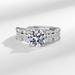 Baolai Xing Live Jewelry Hot Selling High End Light Luxury Two Carat Zircon Women's Super Sparkling Diamond Ring_ipsvogv.com